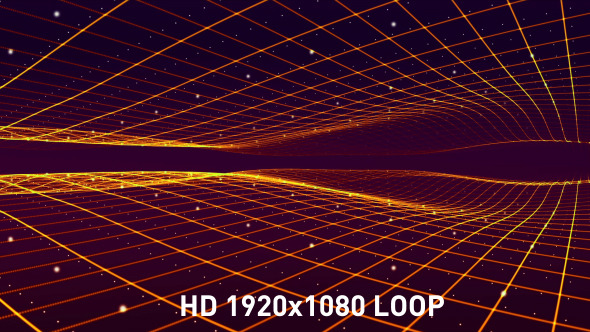 Smooth Perspective Grid Waves  alt