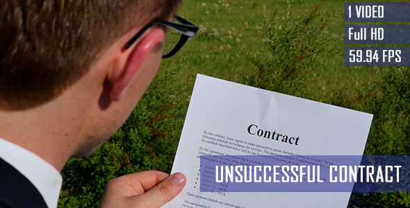 Unsuccessful Contract