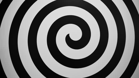 Optical Spiral Illusion Swirl Effect