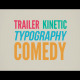 Trailer Comedy Kinetic Typography - VideoHive Item for Sale