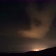 Clouds and Stars in the Sky Over the Night City. Timelapse - VideoHive Item for Sale