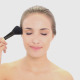 Beautiful Model Using A Powder Brush On Her Face - VideoHive Item for Sale
