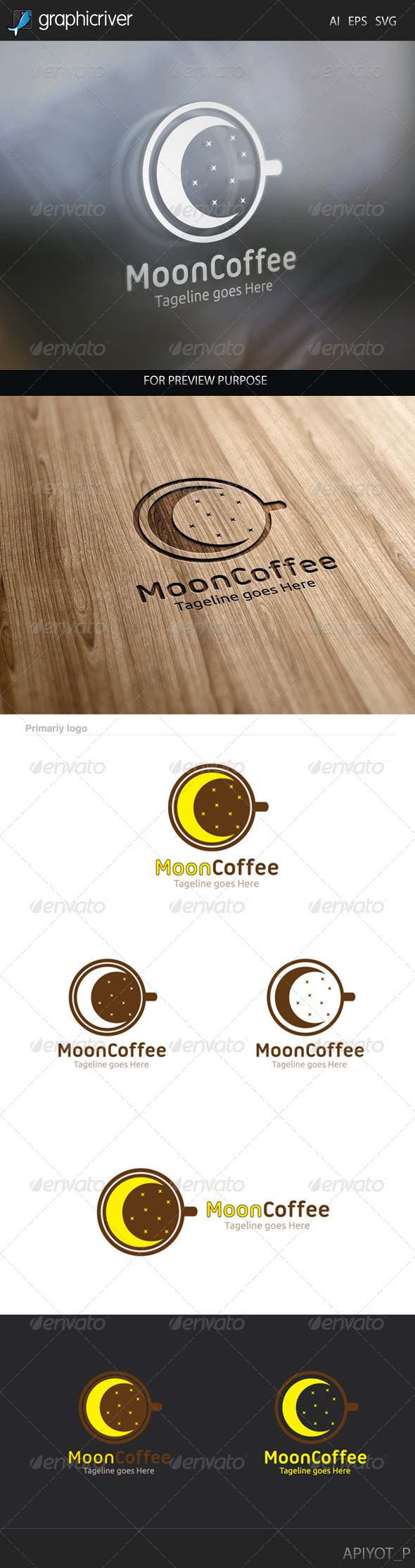 Moon Coffee Logo