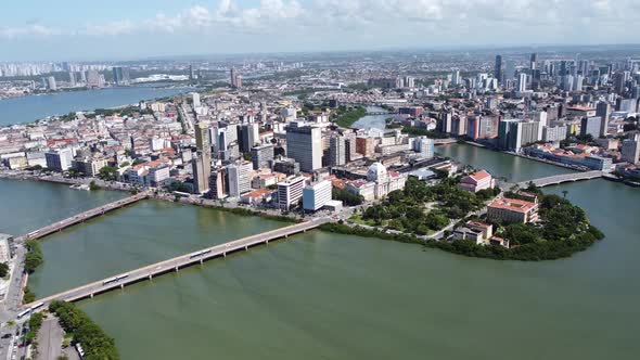 Coast city of Recife state Pernambuco. Brazilian Northeast