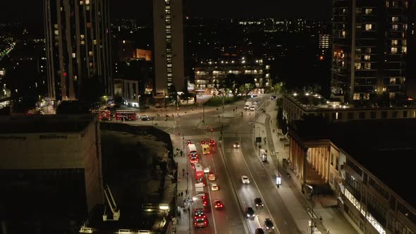 City Traffic at Night