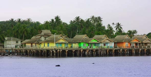 Wooden Houses In Penyengat Island 2