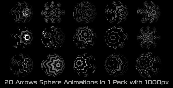 Arrows Sphere Elements Pack 01