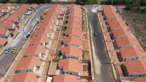 Community residential houses construction for low income people.