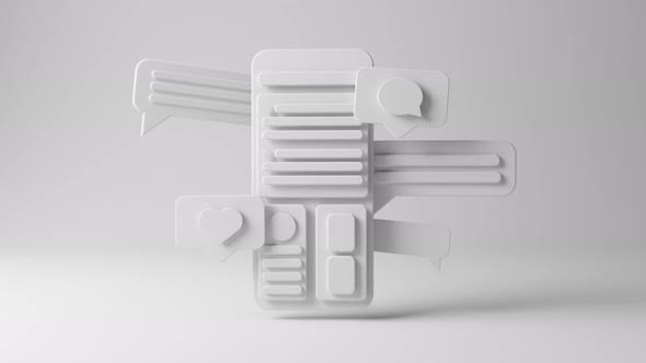 White Mobile Interface alt