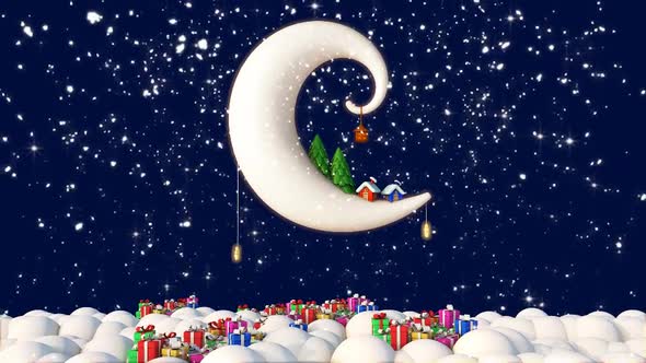 Christmas moon