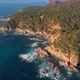 Aerial landscape footage in Costa Brava coastal near town Palamos, Spain - VideoHive Item for Sale