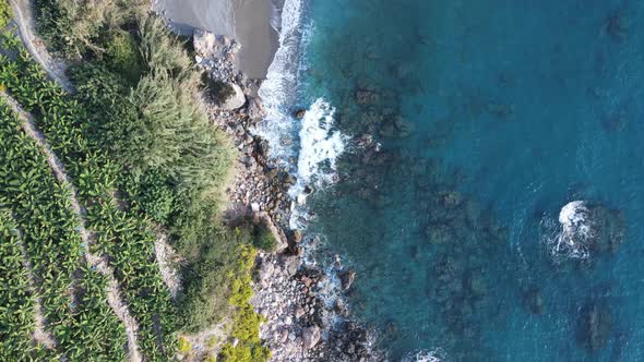 Turkey Mountain Coastline  Shore Mediterranean Sea