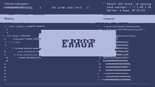 Hacker is putting a dangerous phishing virus onto the vintage computer system alt