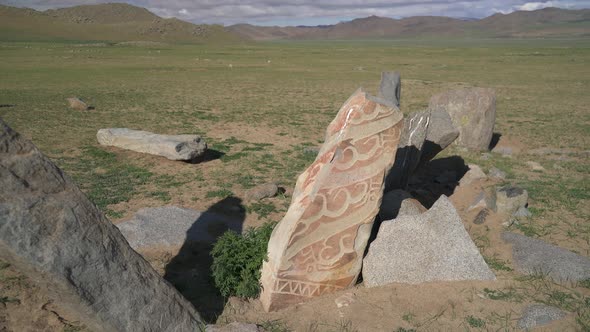 Deerstone Stele in the Asian Meadows