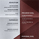Pioneer Resume - GraphicRiver Item for Sale