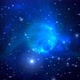 Blue Galaxy Space Motion Loop Background - VideoHive Item for Sale