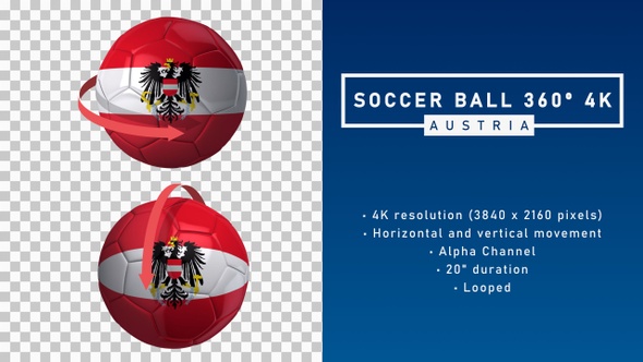 Soccer Ball 360º 4K - Austria