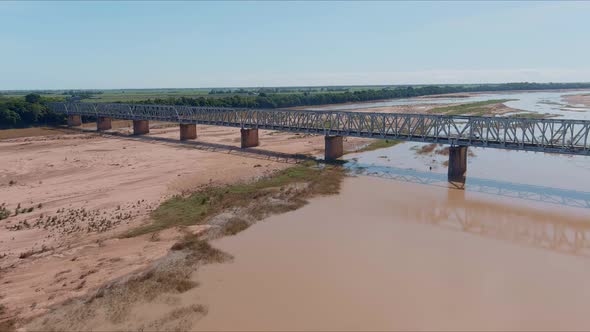 The Burdekin Bridge, located in North Queensland, Australia.An iconic location in the Burdekin.Sho