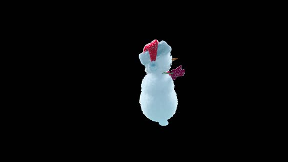 64 Snowman Dancing HD