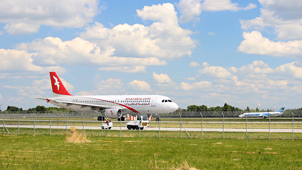 Aircraft on the Runway 1