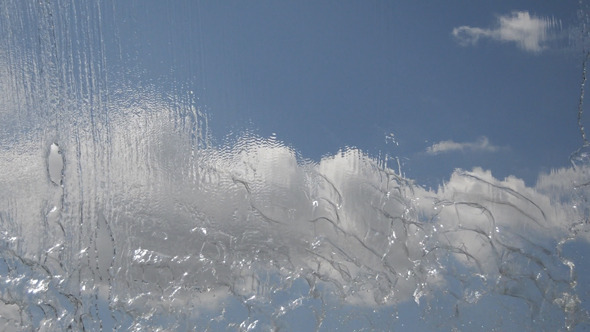 Clouds Seen Through a Waterfall Clean alt