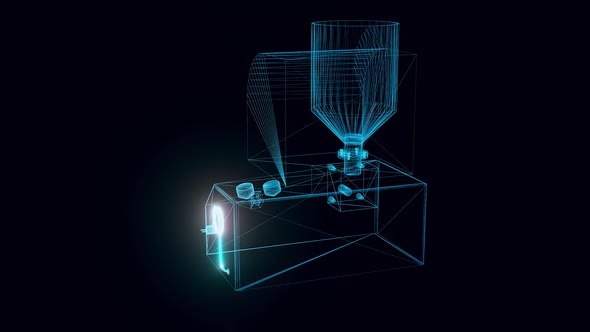 Cream Machine Hologram Rotating Hd