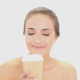 Beautiful Model Drinking From Disposable Cup - VideoHive Item for Sale