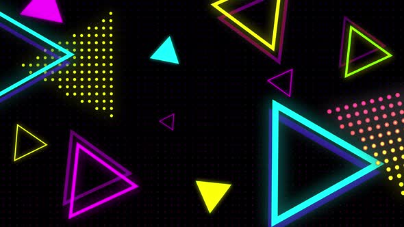 Abstract Memphis Retro Style 80 alt