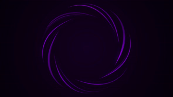 Swirling Glowing Circle