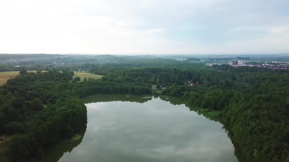 Wonderful Landscape Of Dolgoe Lake 06