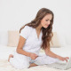 Young Woman Using Her Laptop To Shop Online On Bed - VideoHive Item for Sale