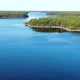 Flight Over the Taiga Forest Lake - VideoHive Item for Sale
