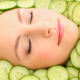 Natural Womans Face Surrounded By Cucumber Slices 1  - VideoHive Item for Sale