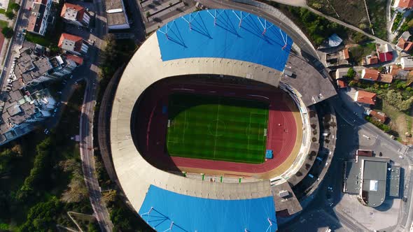 Soccer Stadium Top View