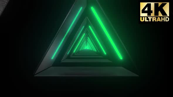 3 Triangle Neon Light Tunnel Pack