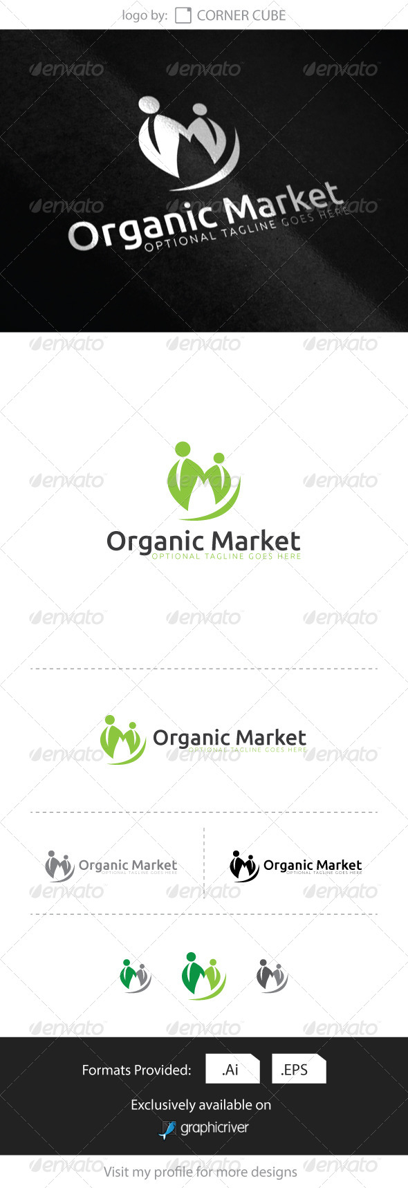 Organic Market Logo