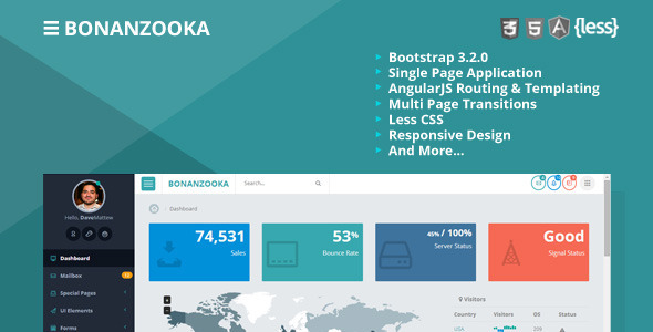 Bonanzooka -Web Admin Page AngularJS App