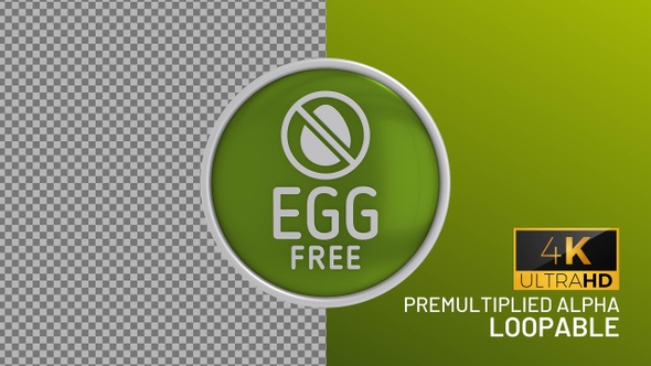 Egg Free Badge