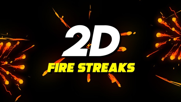2D Fire Streaks