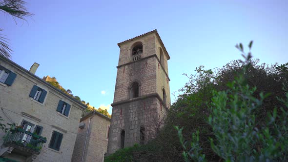 Building in the Old Town of Kotor in Montenegro