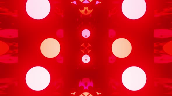 Red Particles Vj Loop Background Equalizer For Music HD