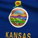 Kansas Flag 4K - VideoHive Item for Sale