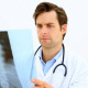Focused Doctor Looking At Xray - VideoHive Item for Sale