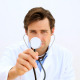 Smiling Doctor Holding Stethoscope - VideoHive Item for Sale