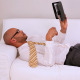 Tired Businessman Falling Asleep On Couch - VideoHive Item for Sale