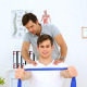 Physiotherapist Checking Shoulder Alignment - VideoHive Item for Sale