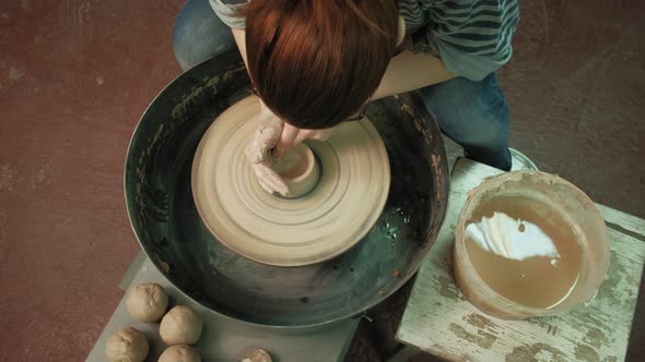 Work on the Pottery Wheel