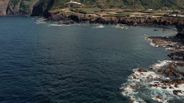 Shoreline of Sao Miguel Island
