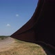 Shadow of the US-Mexico Border Fence - VideoHive Item for Sale