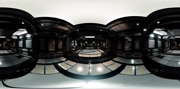 Vr360 View of Spaceship Interior alt